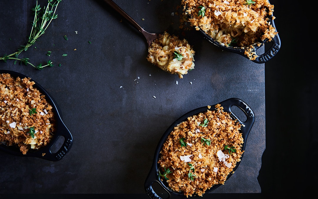 Mac'n'cheese med bacon